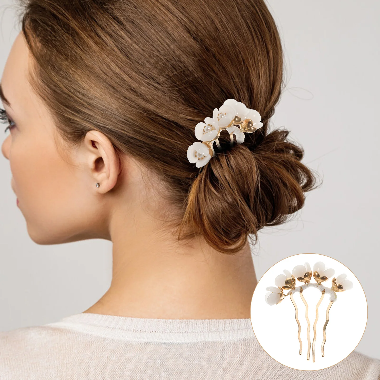 Exquisite Chinese Style Hair Stick Graceful Elegant Gift for Lover Girlfriend Wife Petal Hair Stick Chinese Hairpin
Exquisite Chinese Style Hair Stick Graceful Elegant Gift for Lover Girlfriend Wife Petal Hair Stick Chinese Hairpin