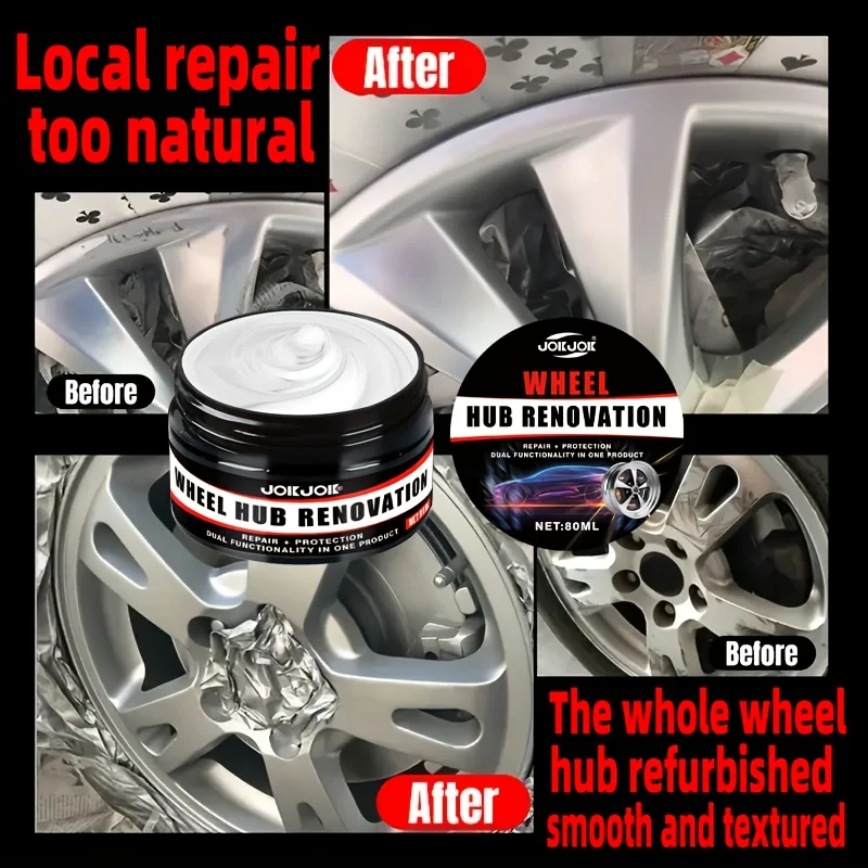 Комплект для ремонта и полировки колес, средство для удаления царапин, глянцевая паста, химическая формула для хромированных колес из металлического сплава, автомобиль, мотоцикл, внедорожник, грузовик
Комплект для ремонта и полировки колес, средство для удаления царапин, глянцевая паста, химическая формула для хромированных колес из металлического сплава, автомобиль, мотоцикл, внедорожник, грузовик