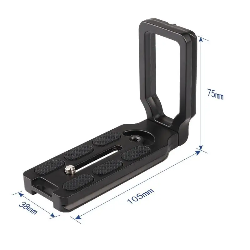 Lightweight L Shape Quick Release L-Plate 1/4 Screw Univversal Quick Release Plate Mount
Lightweight L Shape Quick Release L-Plate 1/4 Screw Univversal Quick Release Plate Mount