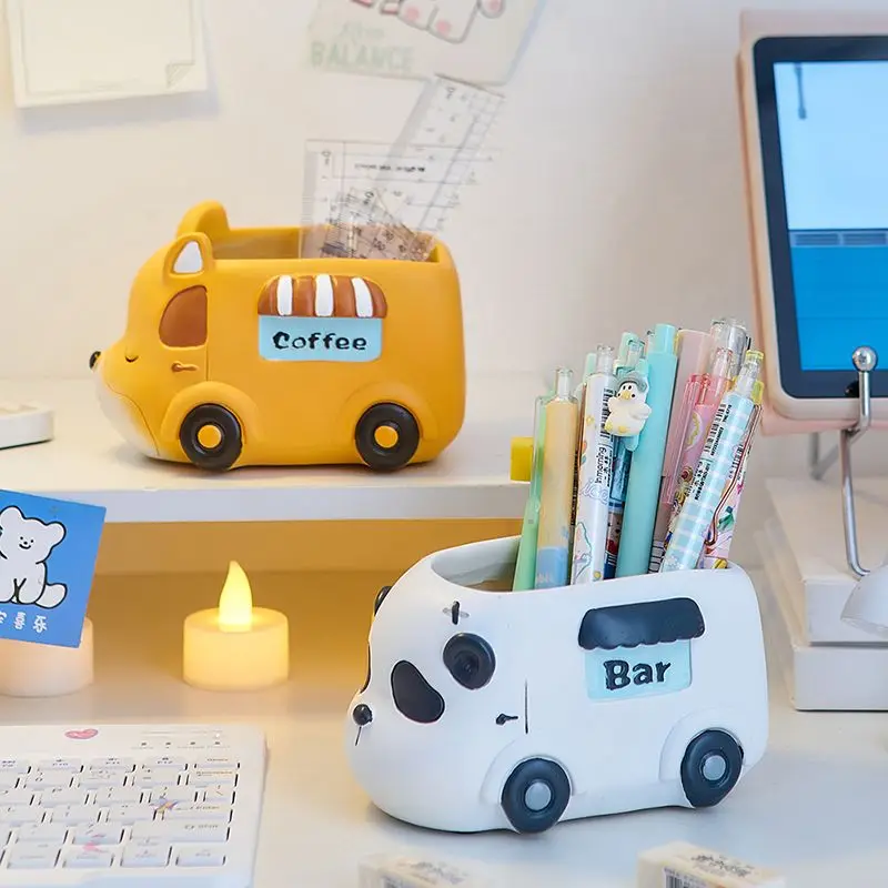 Creative Cartoon Animal Pen Holder Large Capacity Children's Desk Stationery Storage Box Office Decoration
Creative Cartoon Animal Pen Holder Large Capacity Children's Desk Stationery Storage Box Office Decoration