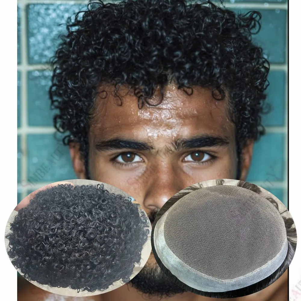 Мужской парик-протез из натуральных волос Afro Kinky Curly, 8/10/12 мм, с креплением на кружеве и полиуретановой основой, долговечный
Мужской парик-протез из натуральных волос Afro Kinky Curly, 8/10/12 мм, с креплением на кружеве и полиуретановой основой, долговечный