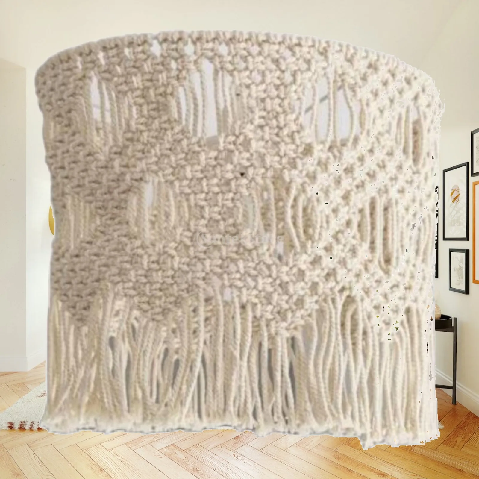 Macrame Lampshade with Tassel Ceiling Lights Fixture Light Shade Lamp Shade Woven Bulb Guard for Bathroom Living Room Bedroom
Macrame Lampshade with Tassel Ceiling Lights Fixture Light Shade Lamp Shade Woven Bulb Guard for Bathroom Living Room Bedroom