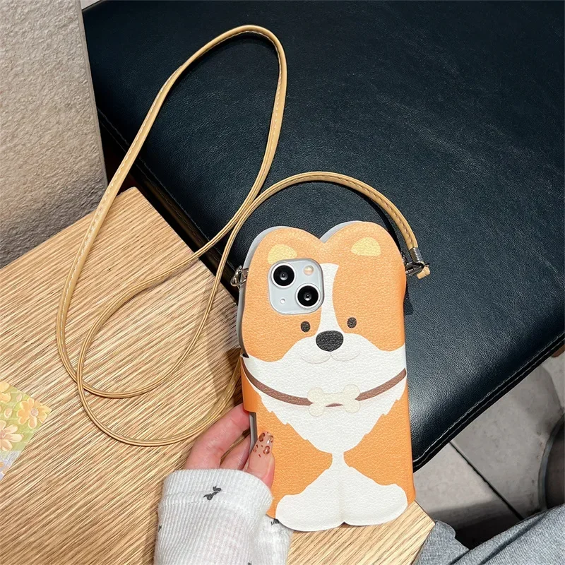 Cute Bone Dog Folding Phone Case Cover for IPhone 13 14 15 16 Pro Max Shockproof Case for IPhone 16 Pro Max
Cute Bone Dog Folding Phone Case Cover for IPhone 13 14 15 16 Pro Max Shockproof Case for IPhone 16 Pro Max