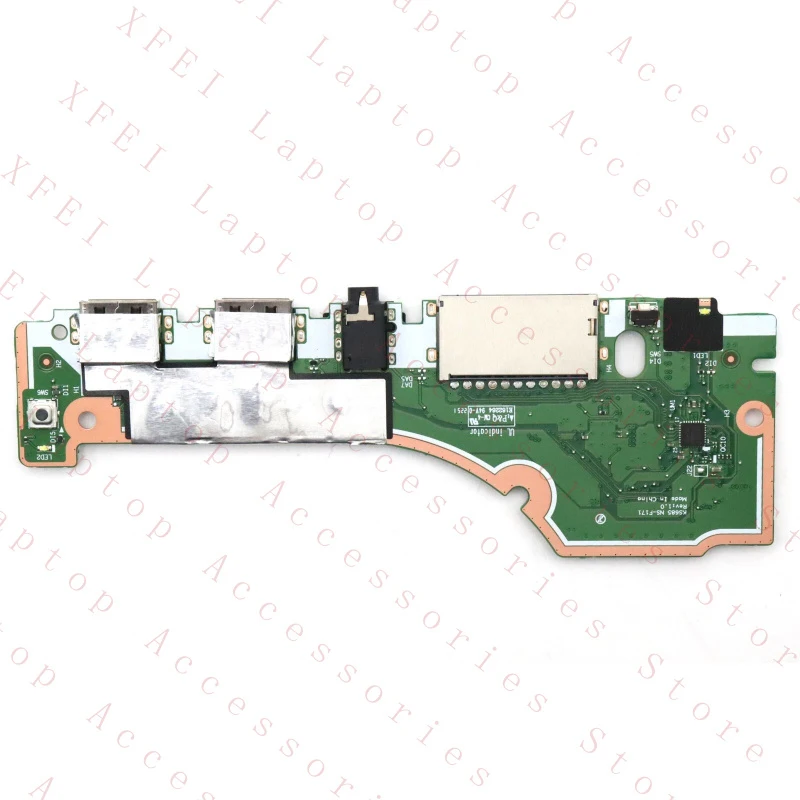 D New KS685 NS-F171 USB Audio SD Card IO Board For IdeaPad Pro 5 16ARP8 83AS
D New KS685 NS-F171 USB Audio SD Card IO Board For IdeaPad Pro 5 16ARP8 83AS