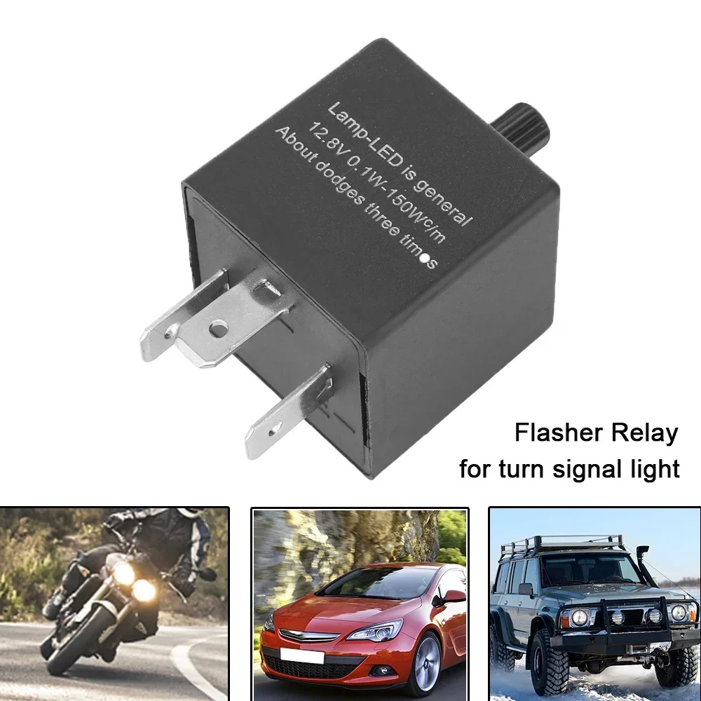 12V 3PIN Relay Motorcycle Turn Signal Lights LED Flashing Converter Tool Electronics Regulator Kit 4x4 Car Accessories Universal
12V 3PIN Relay Motorcycle Turn Signal Lights LED Flashing Converter Tool Electronics Regulator Kit 4x4 Car Accessories Universal