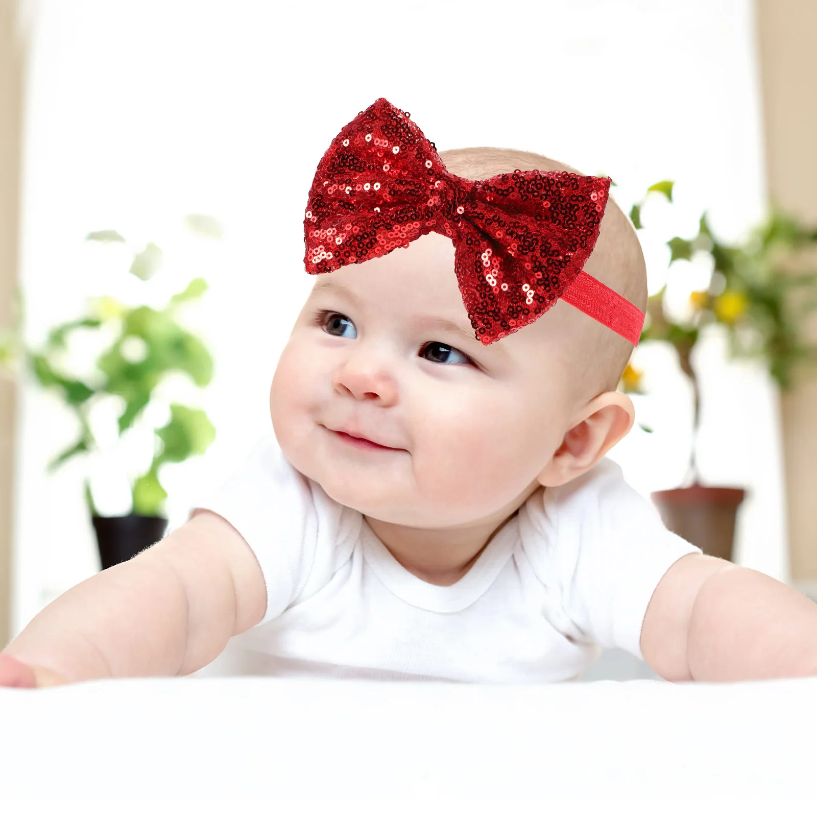 2 Pcs 's Headband Adorable Infant Hair Accessories Xmas Newborns Japanese-style Christmas Party Photo Props Sequins
2 Pcs 's Headband Adorable Infant Hair Accessories Xmas Newborns Japanese-style Christmas Party Photo Props Sequins
