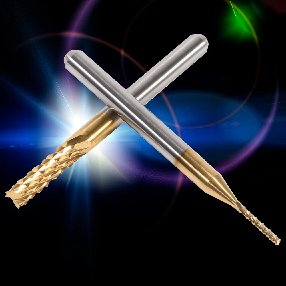 10pcs Titanium Coated End Mill Cemented Carbide CNC Milling Cutters Tools 1.0‑3.0mm
10pcs Titanium Coated End Mill Cemented Carbide CNC Milling Cutters Tools 1.0‑3.0mm