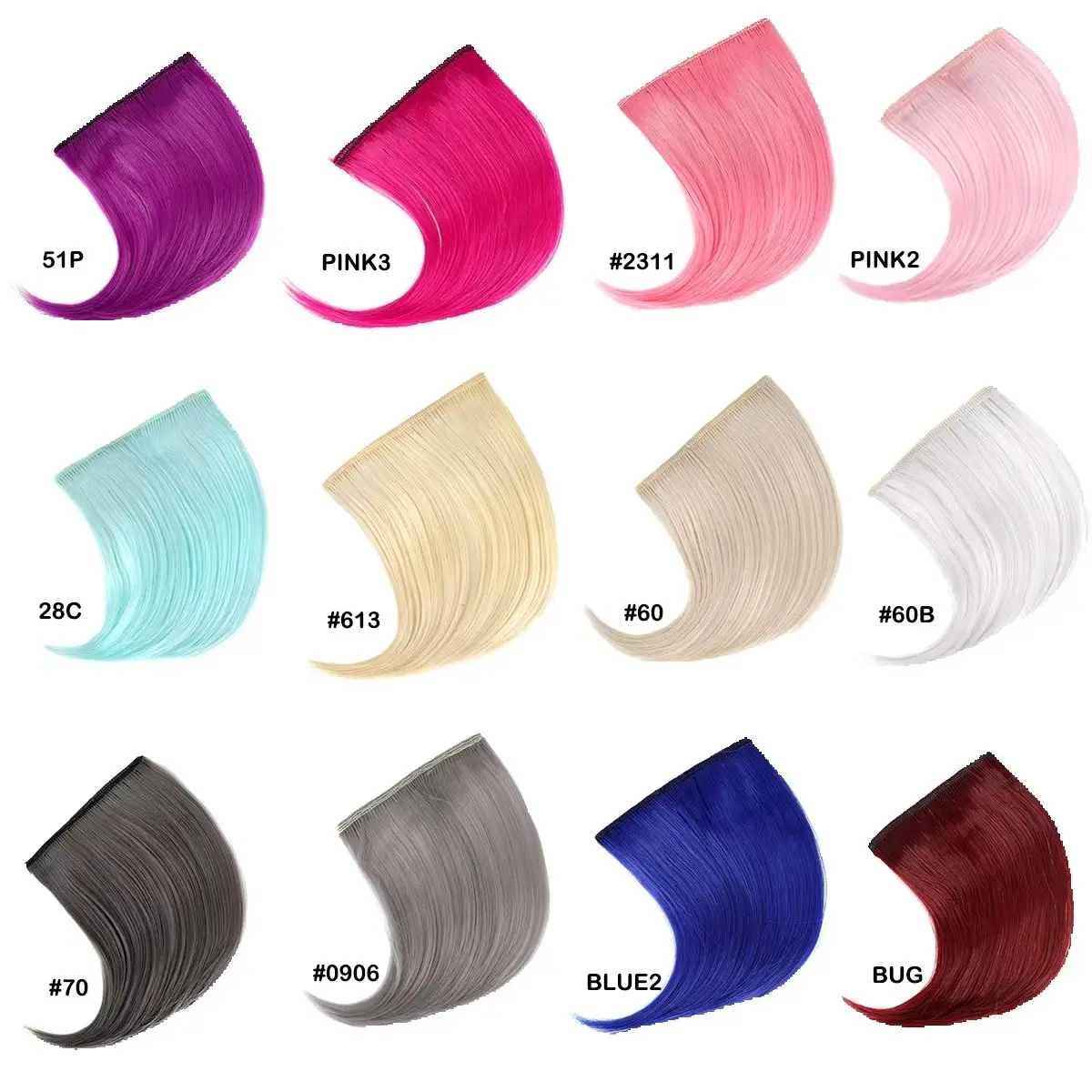 Colorful Highlight Clip In Bangs Synthetic Mini Side Fringe Hair Piece Rainbow Straight Hair Streaks For Women Daily Cosplay
Colorful Highlight Clip In Bangs Synthetic Mini Side Fringe Hair Piece Rainbow Straight Hair Streaks For Women Daily Cosplay