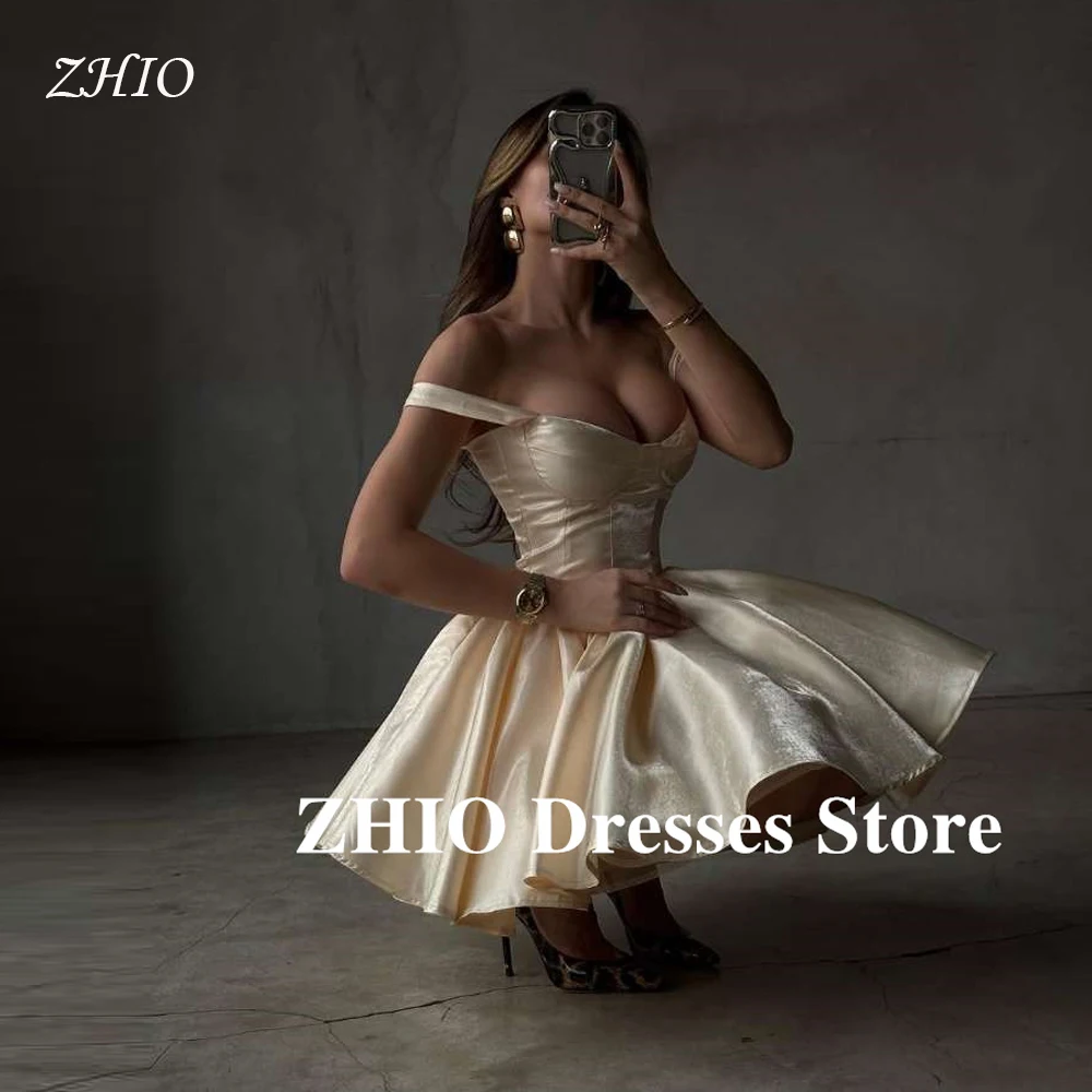 ZHIO Sexy Off Shoulder Mini Short Prom Party Dresses Cocktail Dress Satin Formal Event =Evening Night Simple Dress Customize
ZHIO Sexy Off Shoulder Mini Short Prom Party Dresses Cocktail Dress Satin Formal Event =Evening Night Simple Dress Customize