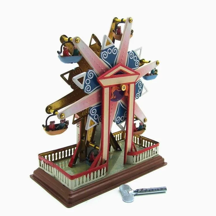 MS435 Ferris Wheel Retro Nostalgic Creative Props Ornament Personalized Gifts Tin Handicrafts
MS435 Ferris Wheel Retro Nostalgic Creative Props Ornament Personalized Gifts Tin Handicrafts