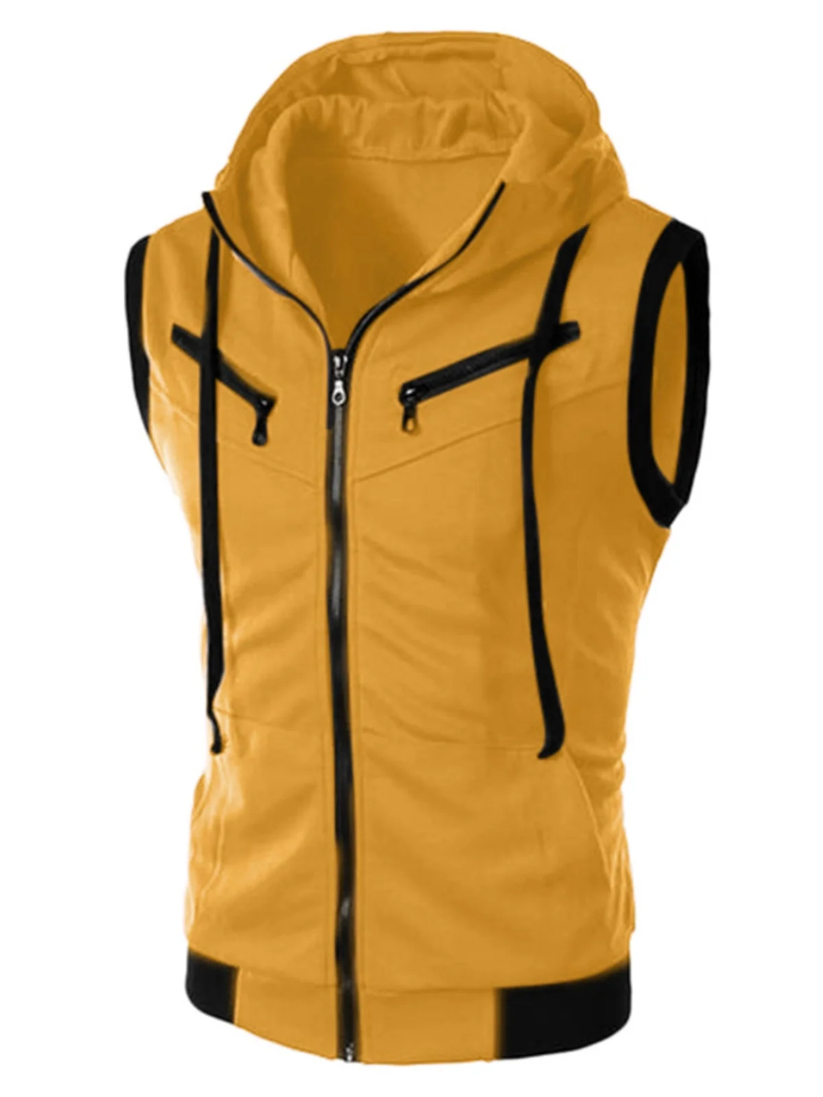 Летняя мужская повседневная толстовка-безрукавка с капюшоном, свободного кроя, для повседневной носки, коллекция 2023 года
Летняя мужская повседневная толстовка-безрукавка с капюшоном, свободного кроя, для повседневной носки, коллекция 2023 года