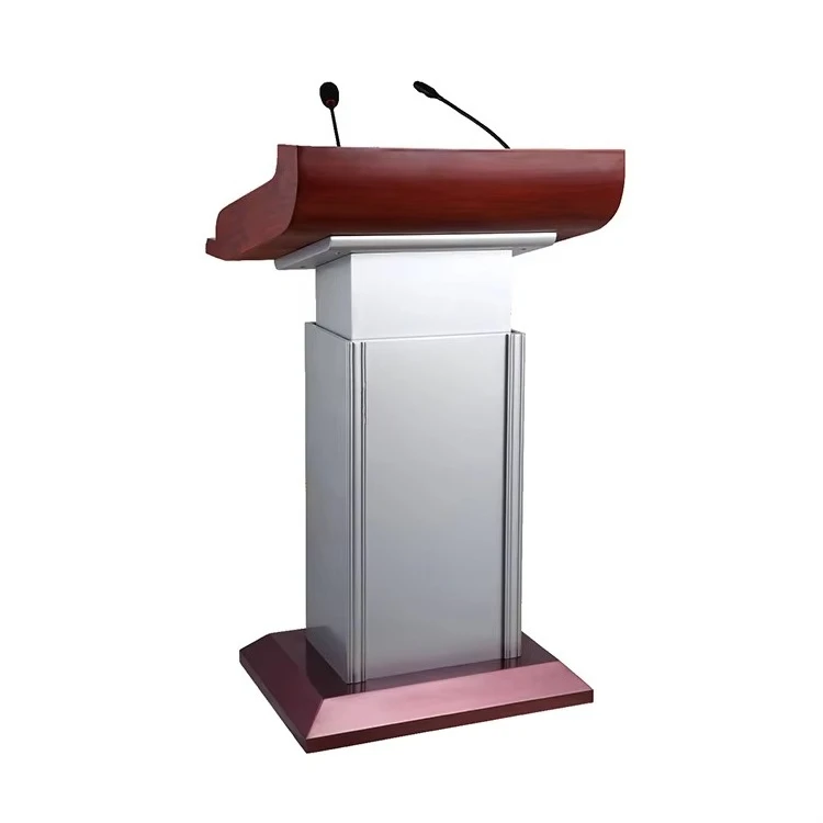 Professional podium Podium - Hotel restaurant podium with conference church microphone
Professional podium Podium - Hotel restaurant podium with conference church microphone