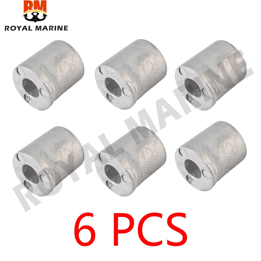 6G8-11325-00 Anode 6 Pcs For YAMAHA Outboard Motor 4 Stroke 2HP-90HP 6G8-11325 6G8-11325-00-00 boat engine replacement parts
6G8-11325-00 Anode 6 Pcs For YAMAHA Outboard Motor 4 Stroke 2HP-90HP 6G8-11325 6G8-11325-00-00 boat engine replacement parts