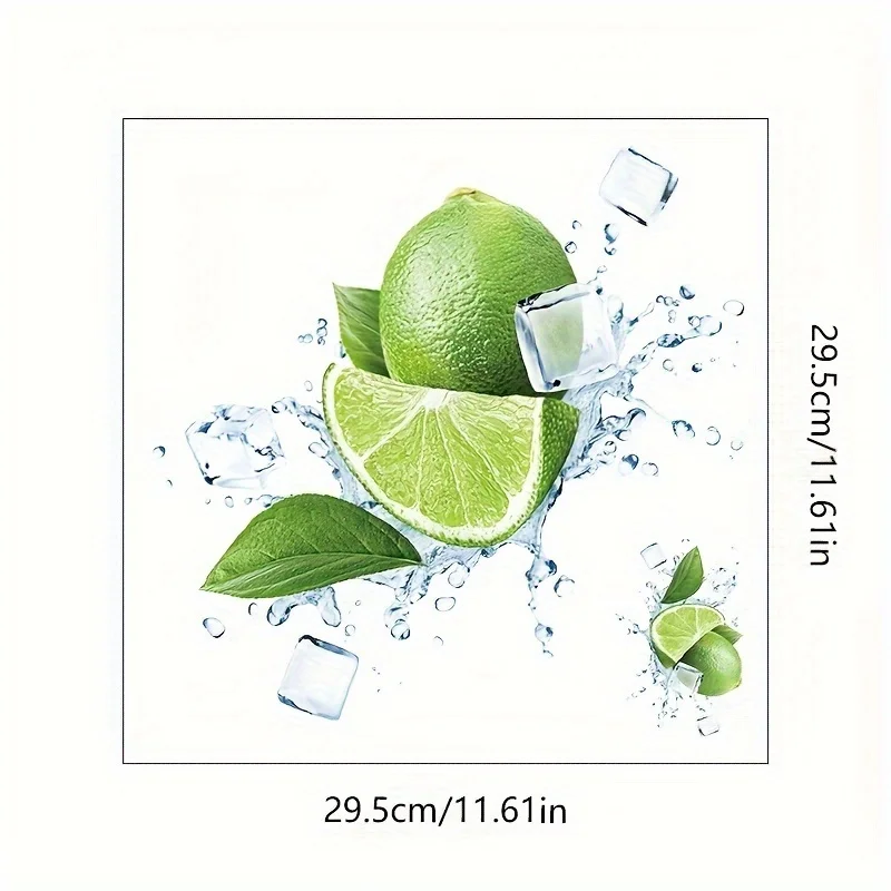 1Pc Refreshing Lime Ice Vinyl Sticker, Semi-Gloss Self-Adhesive Decal for Car Fridge Cabinet Home Wall Decor
1Pc Refreshing Lime Ice Vinyl Sticker, Semi-Gloss Self-Adhesive Decal for Car Fridge Cabinet Home Wall Decor