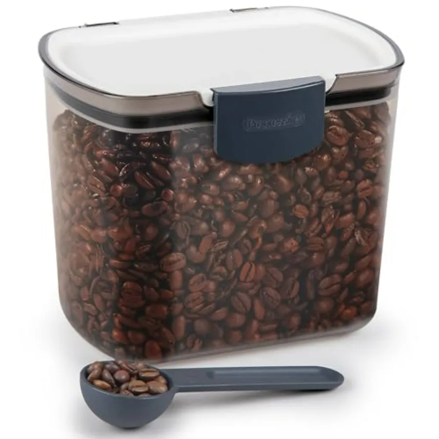 1.5-Quart Coffee Storage Container with Scoop Tinted, Airtight Plastic
1.5-Quart Coffee Storage Container with Scoop Tinted, Airtight Plastic
