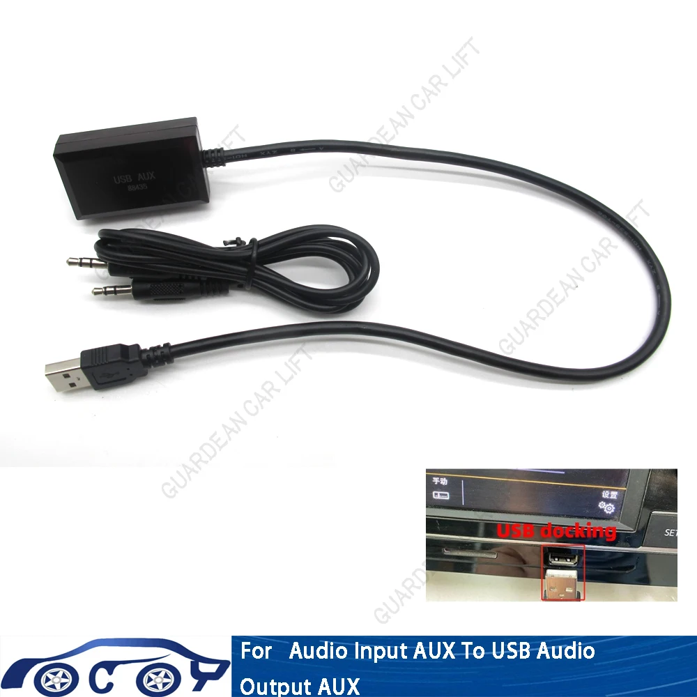 Old Car Audio cableI nput AUX To USB Audio Output AUX Activator For Mercedes Benz NTG 5.0 System
Old Car Audio cableI nput AUX To USB Audio Output AUX Activator For Mercedes Benz NTG 5.0 System