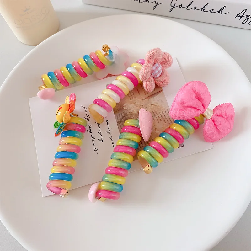 Children's Ponytail Hair Rope Spiral Circle Rainbow Cute Flower Headband Girl Hair Bow Sun Flower Love Set
Children's Ponytail Hair Rope Spiral Circle Rainbow Cute Flower Headband Girl Hair Bow Sun Flower Love Set