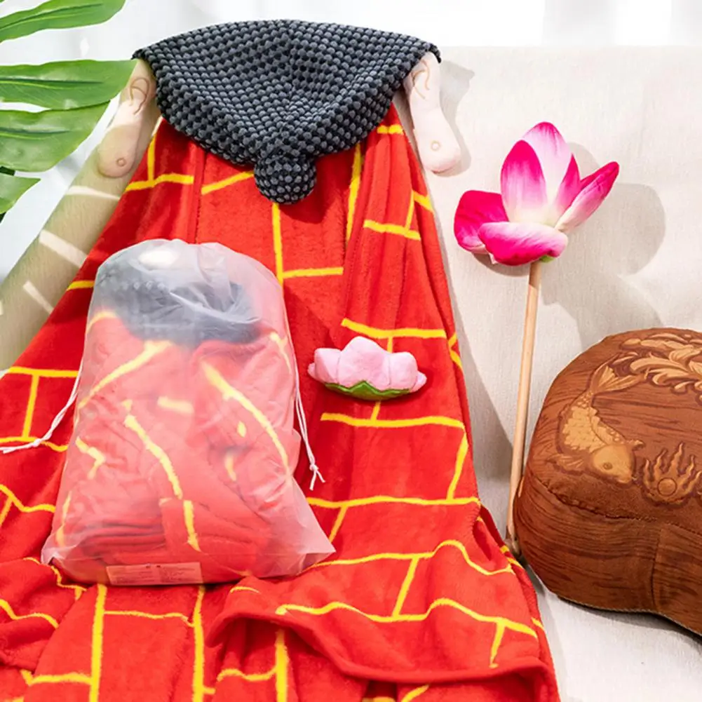 Monk Nap Blanket Dual-use Sleeping Blanket for Office Naps Large Size Fun Outfit Addition Picture Prop
Monk Nap Blanket Dual-use Sleeping Blanket for Office Naps Large Size Fun Outfit Addition Picture Prop