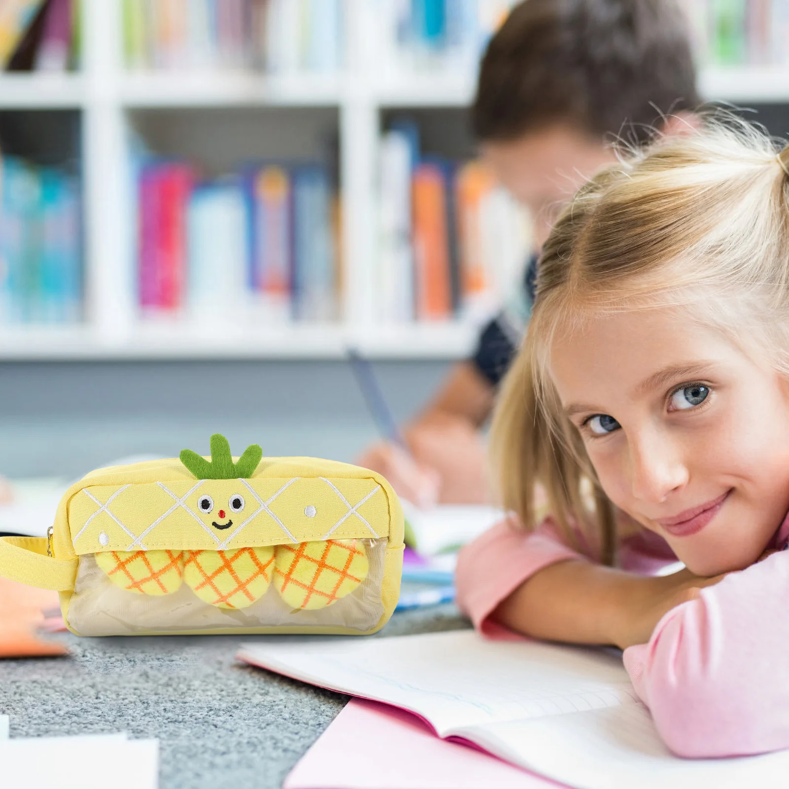 Cute Cartoon Pen Bag Large Capacity Pencil Storage Smooth Zipper Stationery Organizer Kids Gift Student Supply Pencil
Cute Cartoon Pen Bag Large Capacity Pencil Storage Smooth Zipper Stationery Organizer Kids Gift Student Supply Pencil
