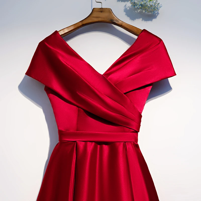 Ele Red Evening Gown 2025 New Sle Korean Version Soft Satin Fabric Long Sve A-Line Skirt for Wedding Cany Dinner ...
Ele Red Evening Gown 2025 New Sle Korean Version Soft Satin Fabric Long Sve A-Line Skirt for Wedding Cany Dinner ...