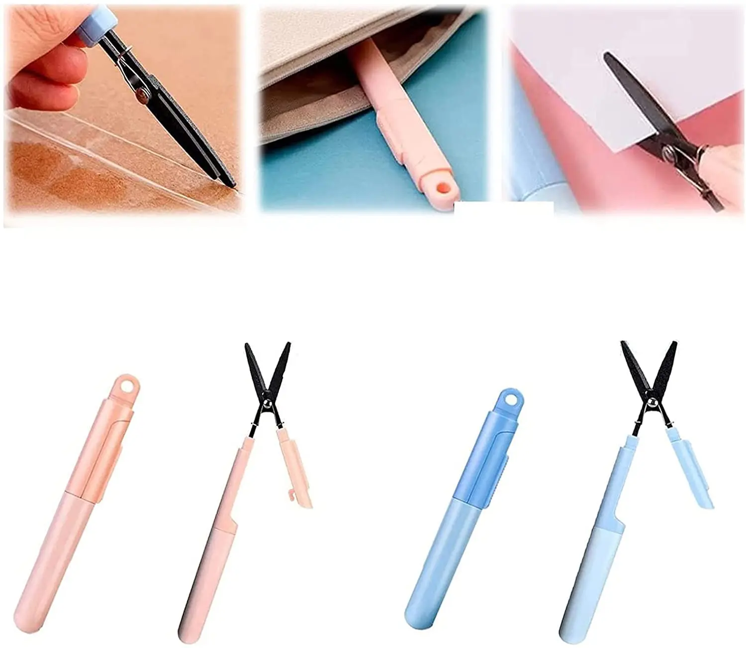 New Style Multifunctional Pen Type With Lid Compact Scissors Envelope Courier Unpacking Tool Portable Manual Paper Cutter
New Style Multifunctional Pen Type With Lid Compact Scissors Envelope Courier Unpacking Tool Portable Manual Paper Cutter
