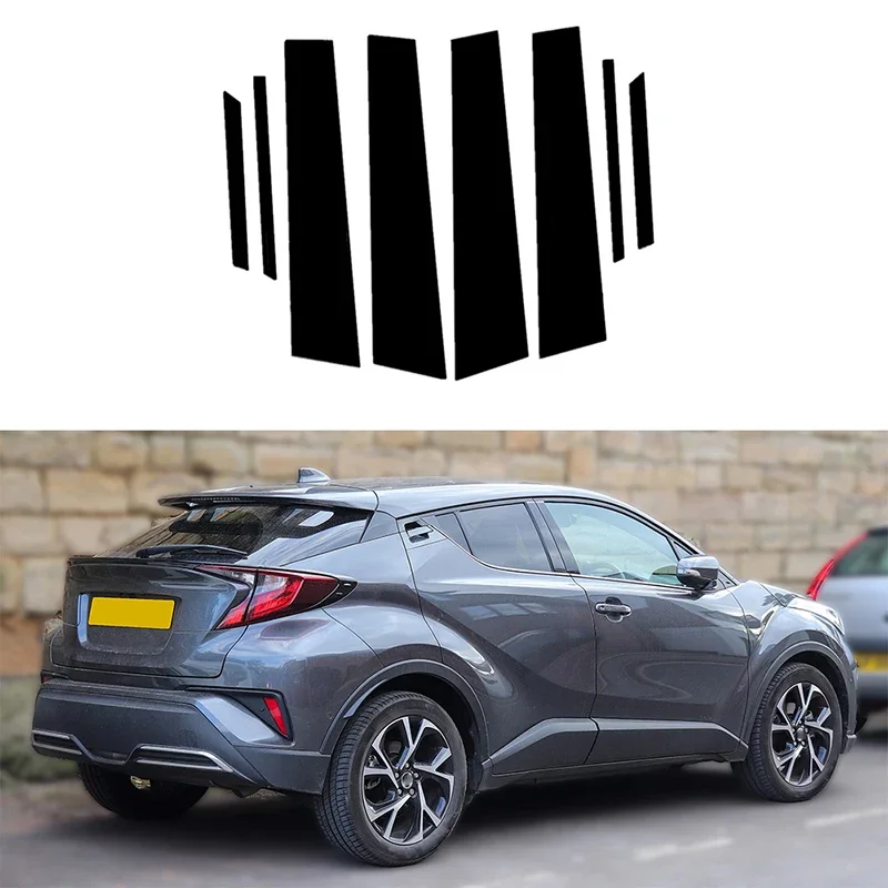 Для Toyota C-HR 2018 2019 2020 2021 2022 столбики столбиков накладки на дверь и окно автомобиля глянцевые черные внешние наклейки B C запасные части столбика
Для Toyota C-HR 2018 2019 2020 2021 2022 столбики столбиков накладки на дверь и окно автомобиля глянцевые черные внешние наклейки B C запасные части столбика