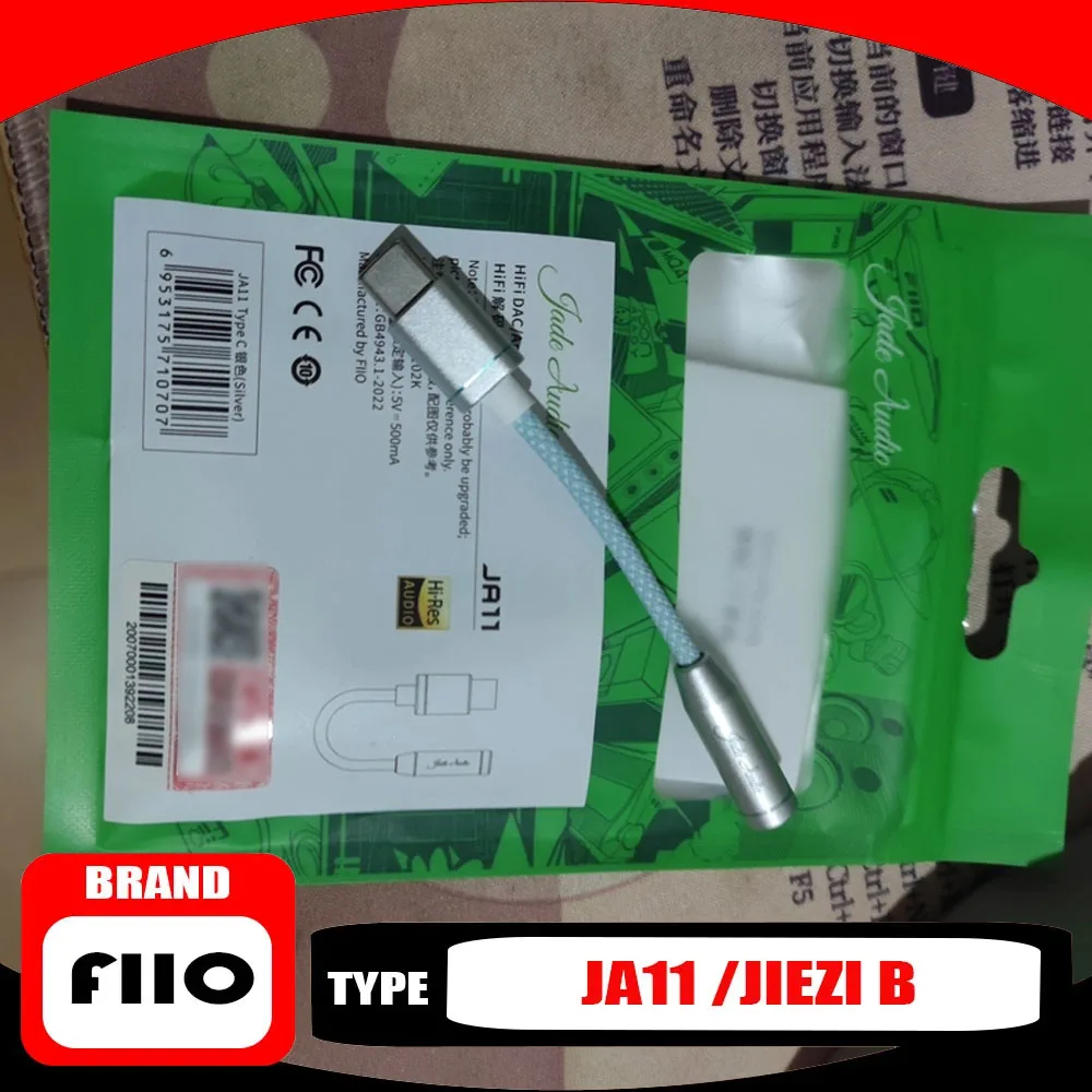 FiiO JA11 Headphone Power Amplifier Decoding Adapter Converter HiFi3.5mm Headphone Amplifier JIEZI B Support MIC /line Control
FiiO JA11 Headphone Power Amplifier Decoding Adapter Converter HiFi3.5mm Headphone Amplifier JIEZI B Support MIC /line Control