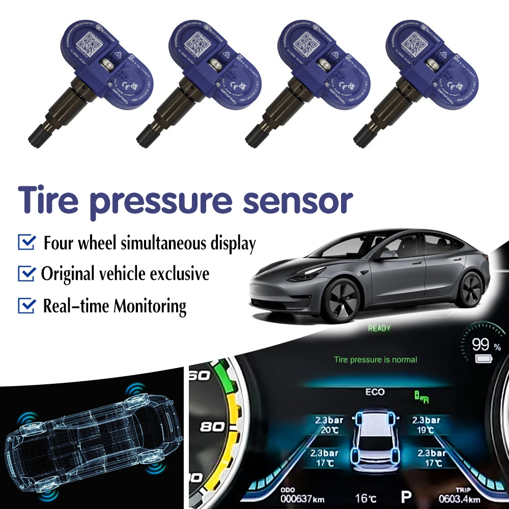 1/4 шт. Bluetooth датчик давления в шинах TPMS датчик для Tesla Model 3 Y S X 1490701 -00-Б 1490701 -01-Б 1490701 -01-С 149070100 Б
1/4 шт. Bluetooth датчик давления в шинах TPMS датчик для Tesla Model 3 Y S X 1490701 -00-Б 1490701 -01-Б 1490701 -01-С 149070100 Б