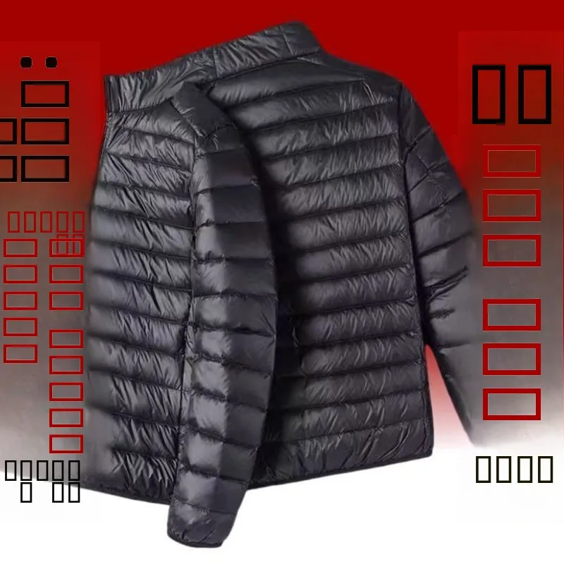 Ультралегкая хлопковая куртка для мужчин больших размеров, осенне-зимняя, тонкая, теплая, без капюшона, без завязок
Ультралегкая хлопковая куртка для мужчин больших размеров, осенне-зимняя, тонкая, теплая, без капюшона, без завязок