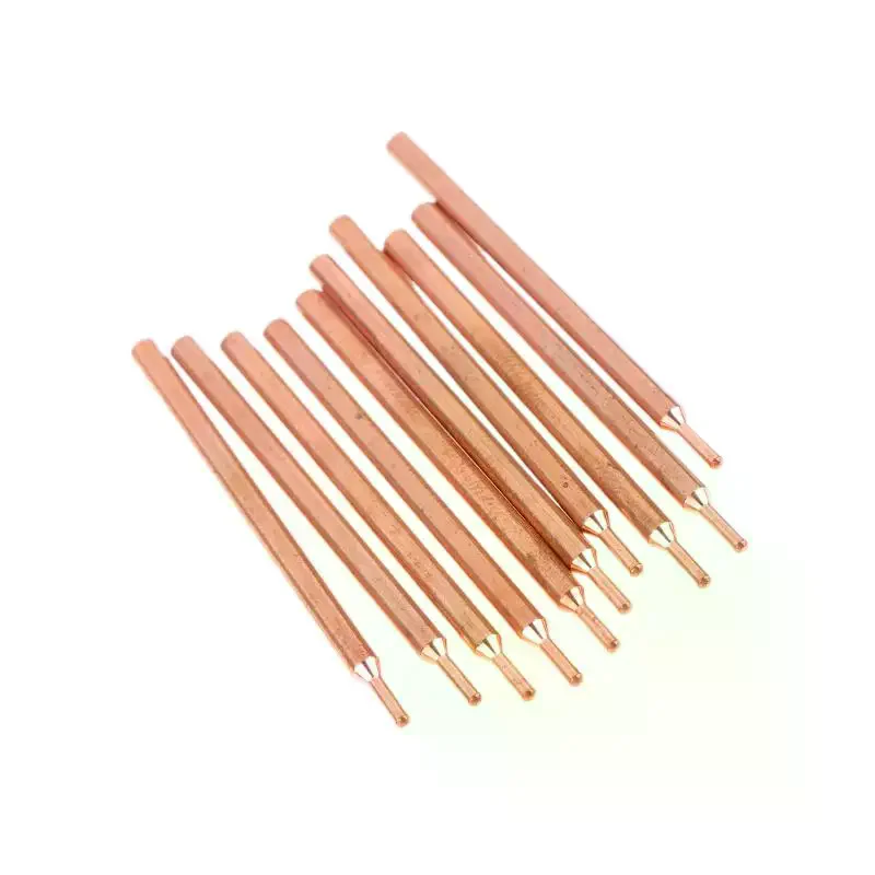 2/5/10Pcs 3mm Purple Copper Oxide Electrode Head Double Head Spot Welding Needle for 18650 Battery
2/5/10Pcs 3mm Purple Copper Oxide Electrode Head Double Head Spot Welding Needle for 18650 Battery