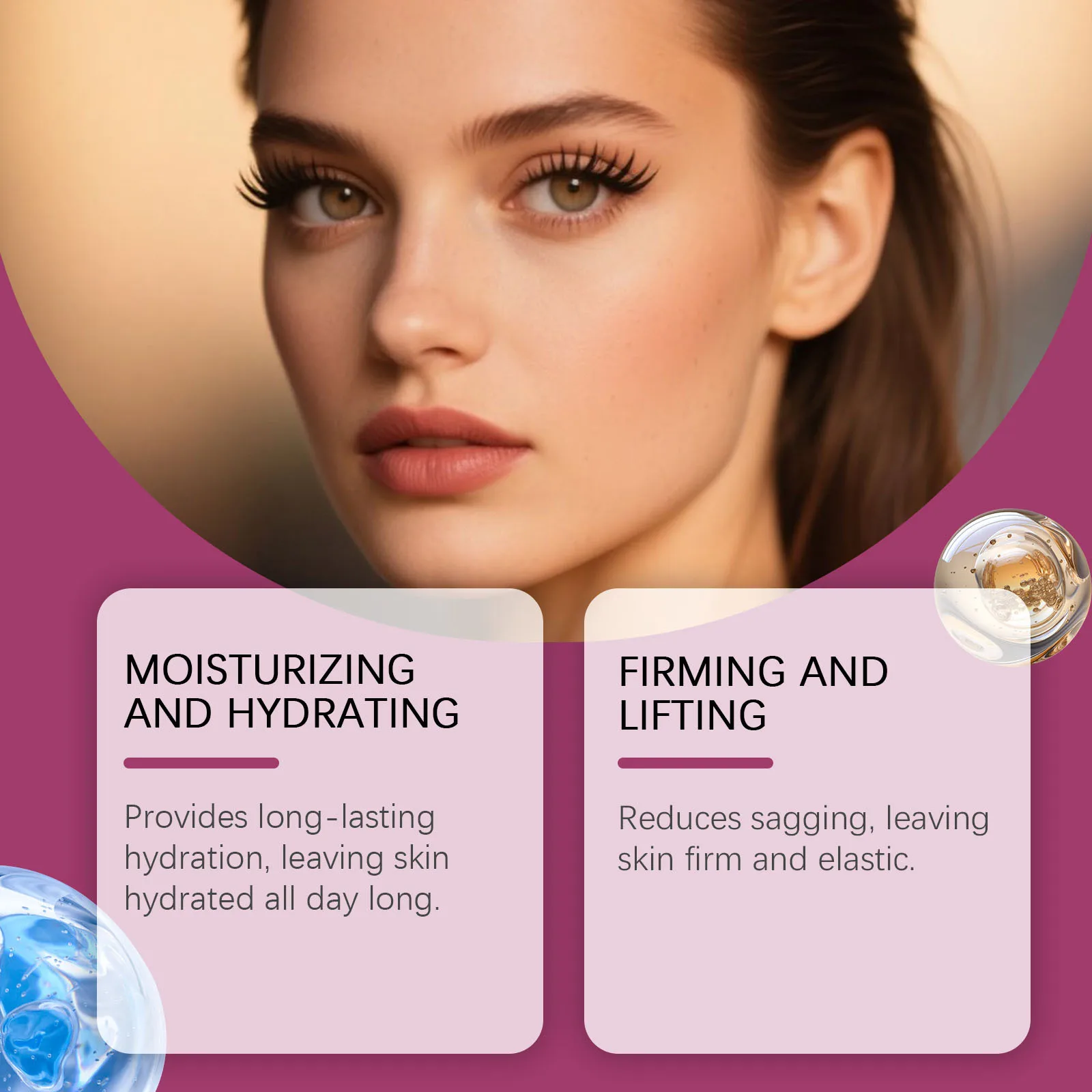 Facial Moisturizing Cream Lasting Hydration Soothing Skin Increase Elasticity Reduce S-pots Brighten Luster Facial Nourish Cream
Facial Moisturizing Cream Lasting Hydration Soothing Skin Increase Elasticity Reduce S-pots Brighten Luster Facial Nourish Cream