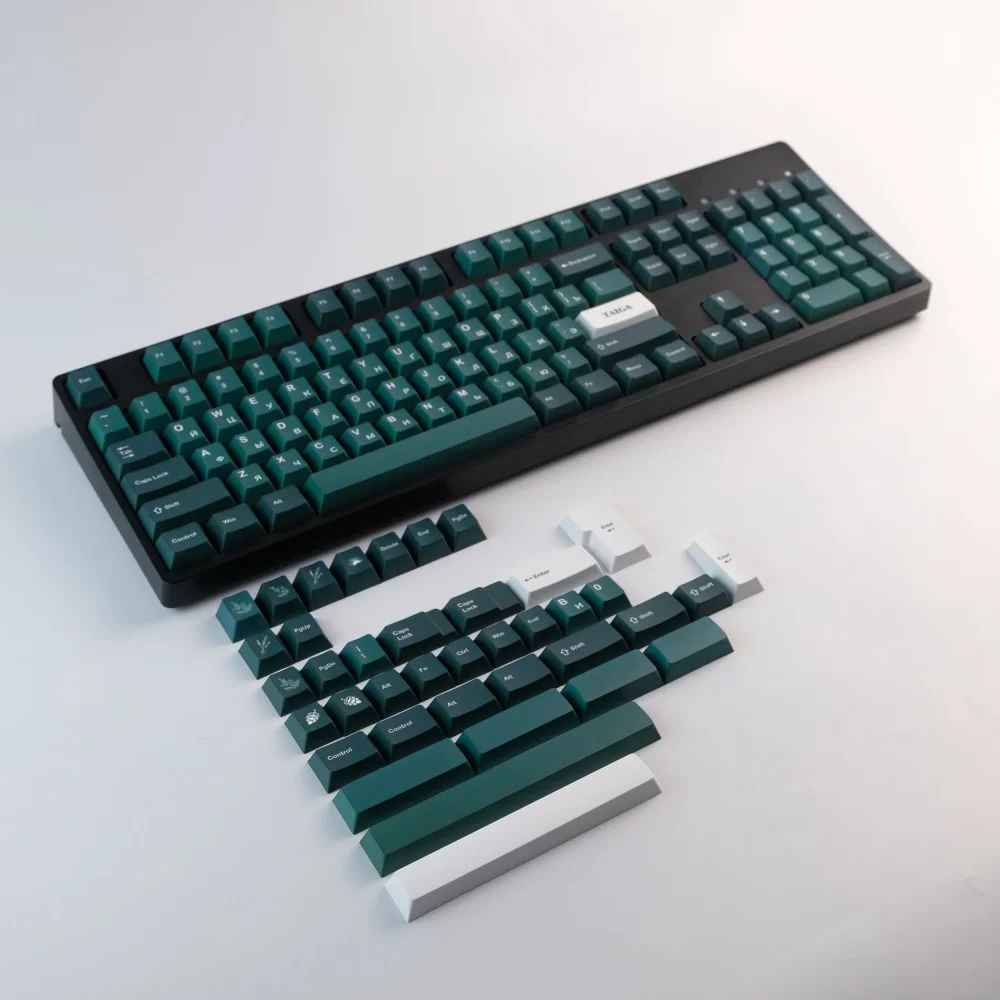 GMK taiga keycap personalized PBT five-sided sublimation mechanical keyboard Russian keys original factory high
GMK taiga keycap personalized PBT five-sided sublimation mechanical keyboard Russian keys original factory high