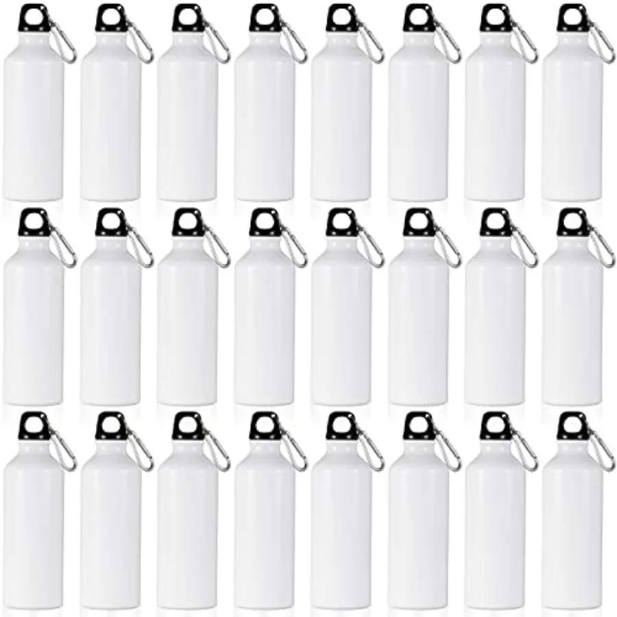 24 Pcs Aluminum Water Bottle 17oz Aluminum Reusable Bottles with Clips Sports Lightweight Water Multipack Easy Carry Leakproof
24 Pcs Aluminum Water Bottle 17oz Aluminum Reusable Bottles with Clips Sports Lightweight Water Multipack Easy Carry Leakproof
