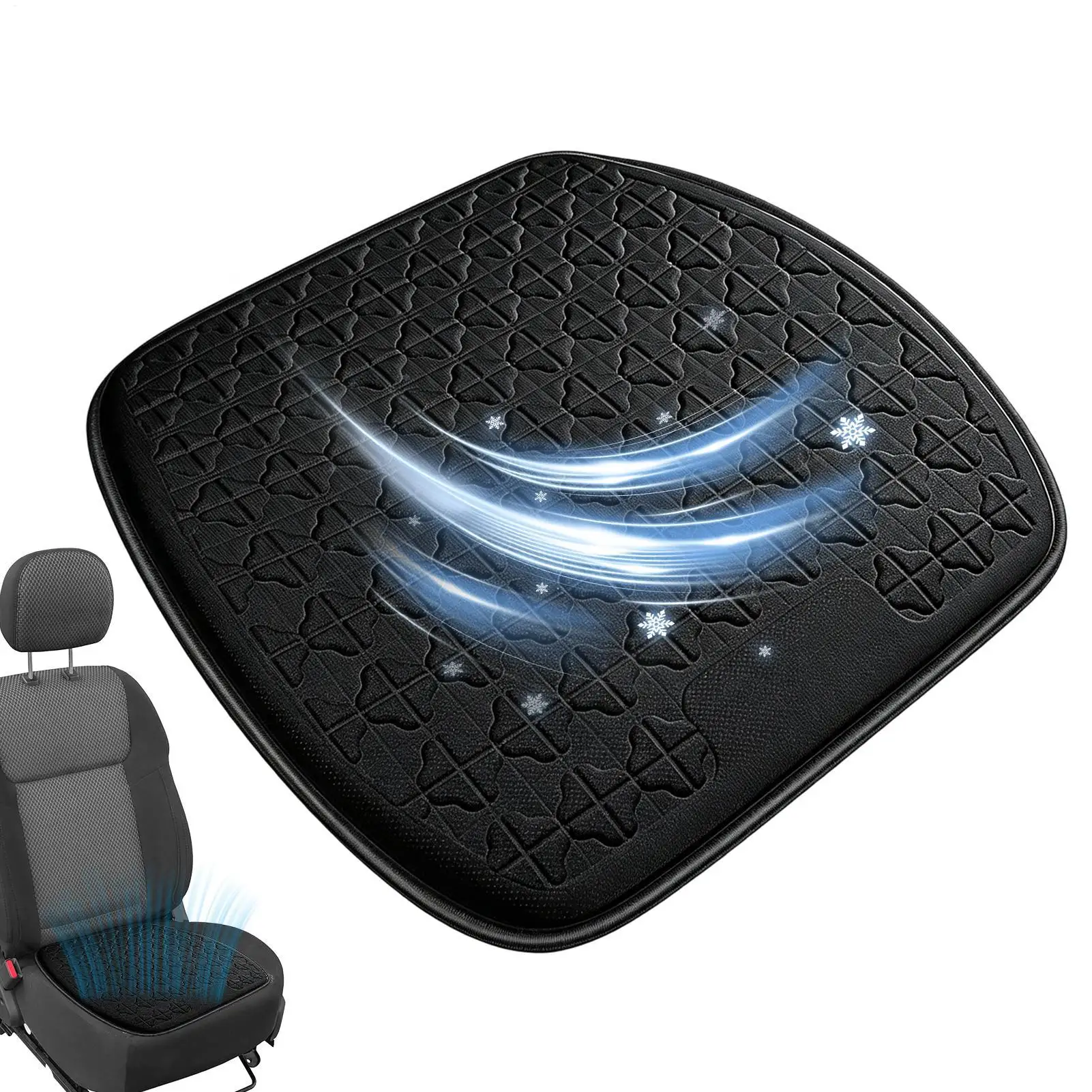 Gel Car Seat Cushion Breathable Anti-Slip Auto Seat Cooling Cushion For Drivers Women Men Trucks Sedans SUVs RVs City Driving
Gel Car Seat Cushion Breathable Anti-Slip Auto Seat Cooling Cushion For Drivers Women Men Trucks Sedans SUVs RVs City Driving