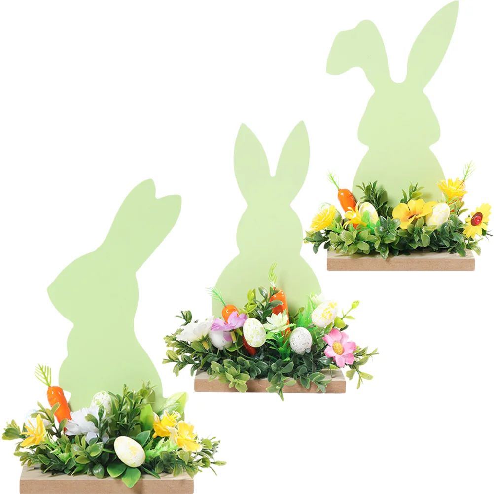 3 Pcs Decoration Tabletop Centerpiece Easter Easter Table Decoration Wooden Sign Mini Models Home Supplies Party
3 Pcs Decoration Tabletop Centerpiece Easter Easter Table Decoration Wooden Sign Mini Models Home Supplies Party