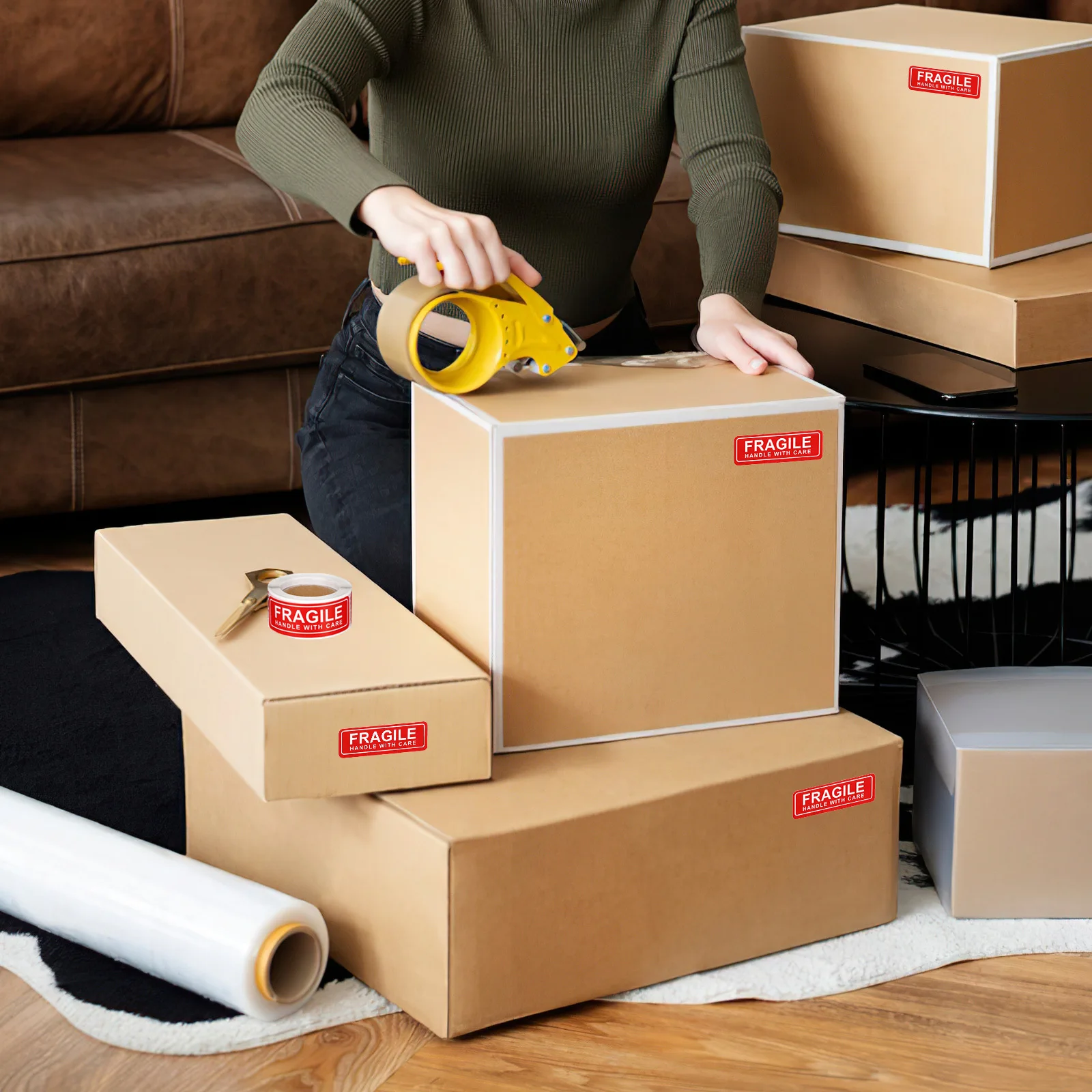 150Pcs Fragile Stickers Handle Care Adhesive Shipping Warning Packing Labels Roll Fragile Sticker Warning Sticker
150Pcs Fragile Stickers Handle Care Adhesive Shipping Warning Packing Labels Roll Fragile Sticker Warning Sticker