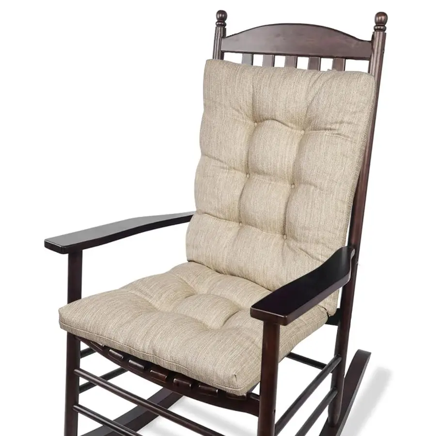 Комплект подушек для кресла-качалки большого размера 19,5 x 19,5 x 4 дюйма, двухслойный запатентованный дизайн, подушка для сиденья и спинки из пены с эффектом памяти с ремешками.
Комплект подушек для кресла-качалки большого размера 19,5 x 19,5 x 4 дюйма, двухслойный запатентованный дизайн, подушка для сиденья и спинки из пены с эффектом памяти с ремешками.