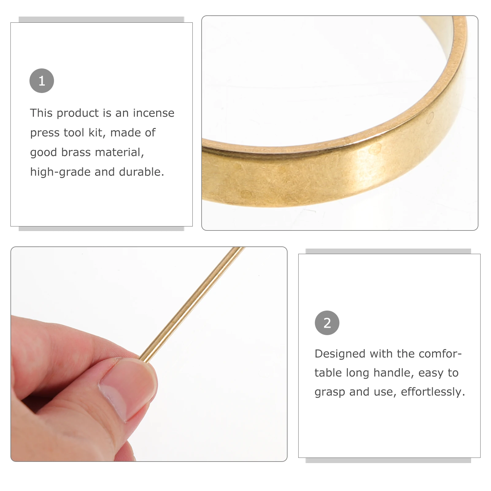 7pcs Ash Press Tool Brass Incense Powder Presser Set For Home Office Temple Yoga Room Long Handle Incense Making Kit
7pcs Ash Press Tool Brass Incense Powder Presser Set For Home Office Temple Yoga Room Long Handle Incense Making Kit