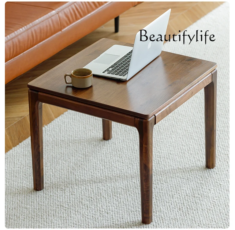 Black Walnut Solid Wood Small Coffee Table Sofa Square Table Eight-Immortal Table Simple Modern Living Room Nordic Minimalism
Black Walnut Solid Wood Small Coffee Table Sofa Square Table Eight-Immortal Table Simple Modern Living Room Nordic Minimalism