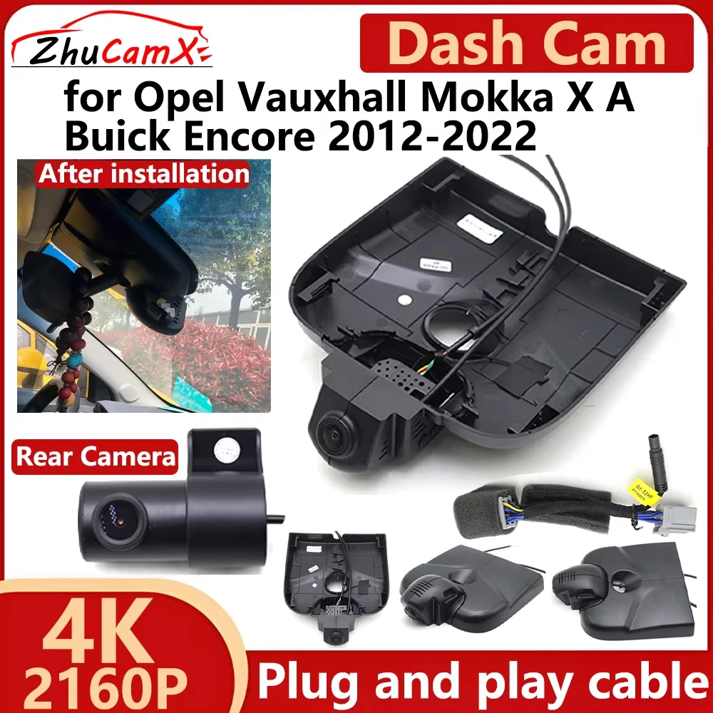 ZhuCamX for Opel Vauxhall Mokka X A Buick Encore 2012-2022 4K 2160P Car DVR Dash Cam Camera Night Vision Recorder Plug and play
ZhuCamX for Opel Vauxhall Mokka X A Buick Encore 2012-2022 4K 2160P Car DVR Dash Cam Camera Night Vision Recorder Plug and play