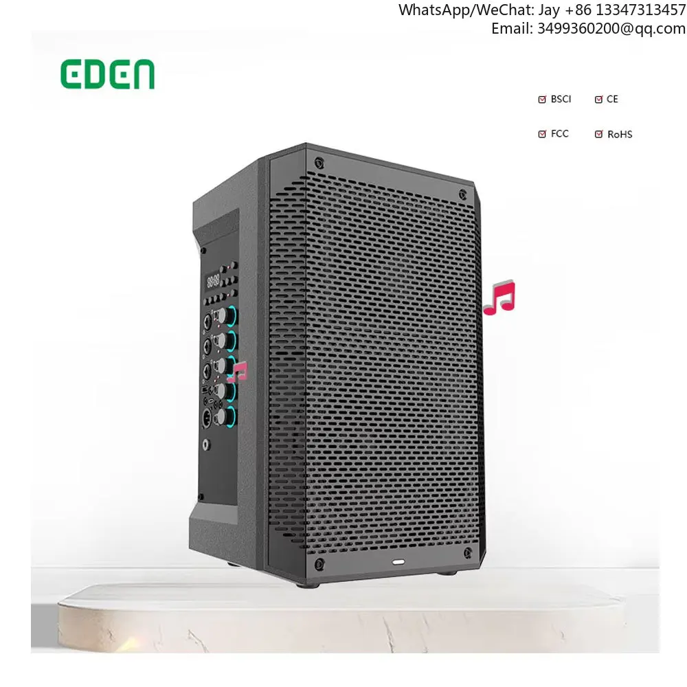 New Design Box PA Speaker Sound System DJ Karaoke Portable 8 Inch Plastic Active Super Bass Speaker Bofer Speaker
New Design Box PA Speaker Sound System DJ Karaoke Portable 8 Inch Plastic Active Super Bass Speaker Bofer Speaker