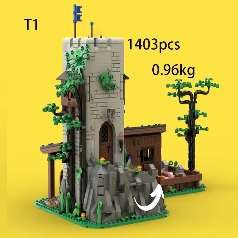 Spot MOC-144453 building building blocks medieval military model eagle watchtower technology modular gift educational toy DIY
Spot MOC-144453 building building blocks medieval military model eagle watchtower technology modular gift educational toy DIY