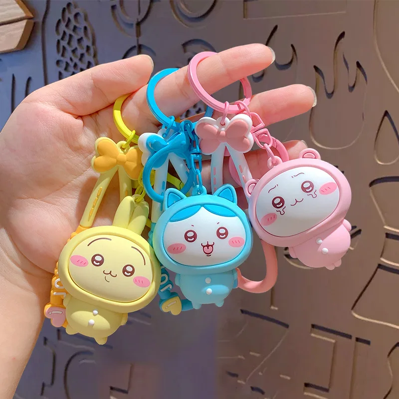 New Pajamas Chiikawa Bow Doll Keychain Bag Pendant Kawaii Cartoon Cute Backpack Accessories Pendant Toys Car Key Chain Gifts
New Pajamas Chiikawa Bow Doll Keychain Bag Pendant Kawaii Cartoon Cute Backpack Accessories Pendant Toys Car Key Chain Gifts