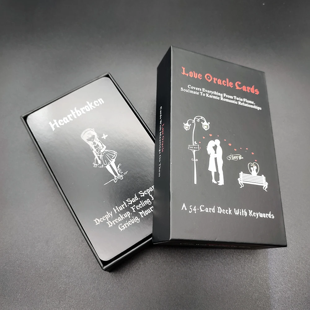 12CMX7CM Love Oracle Cards for Beginners, Put Down time, deepen The Love with Friends with 54 Cards for Beginners Expert Readers
12CMX7CM Love Oracle Cards for Beginners, Put Down time, deepen The Love with Friends with 54 Cards for Beginners Expert Readers