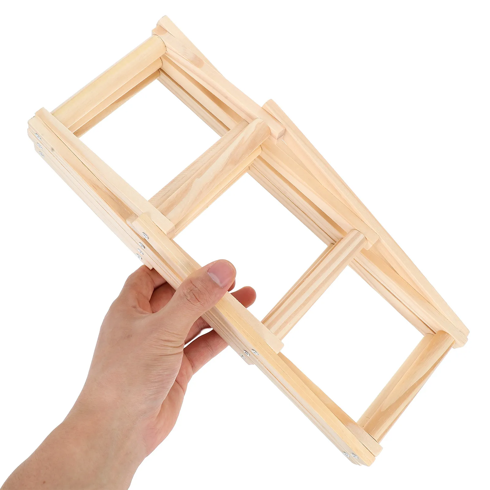 Wooden Hamster Climbing Ladder Natural Wood Small Animal Cage Accessory for Exercise Enrichment Chewing Exploration Play
Wooden Hamster Climbing Ladder Natural Wood Small Animal Cage Accessory for Exercise Enrichment Chewing Exploration Play
