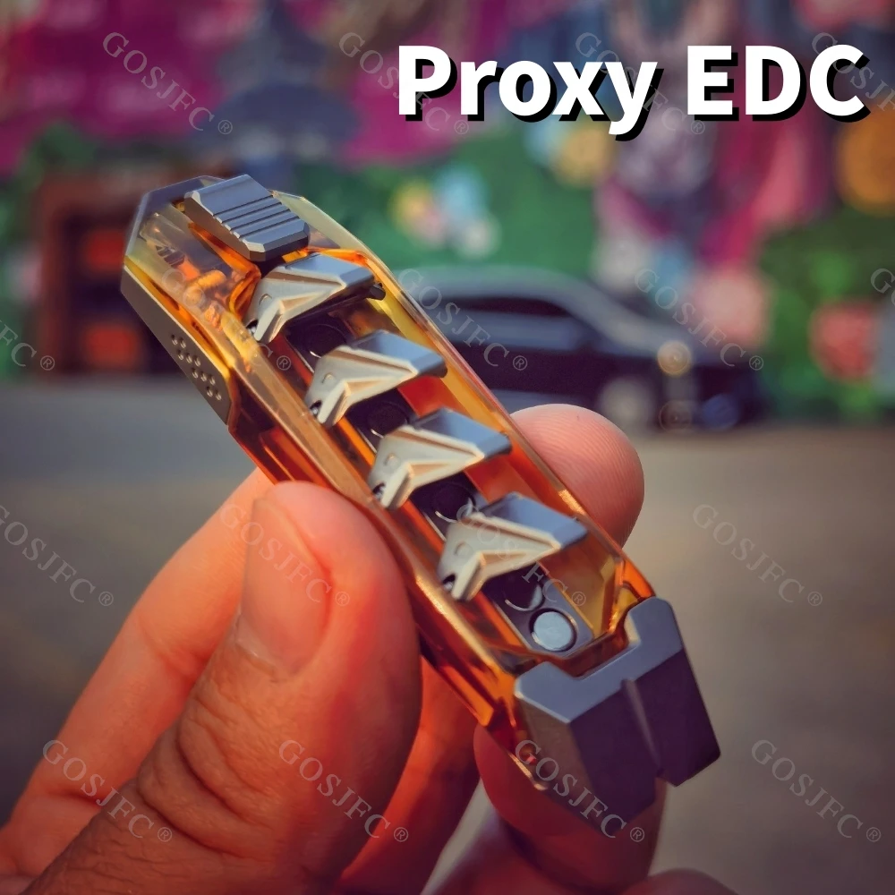 Proxy EDC Dragon Backbone PEI Titanium Fidget Slider Stress Relief Toy Novelty Toy Original Designs Fidget Toys Adults
Proxy EDC Dragon Backbone PEI Titanium Fidget Slider Stress Relief Toy Novelty Toy Original Designs Fidget Toys Adults
