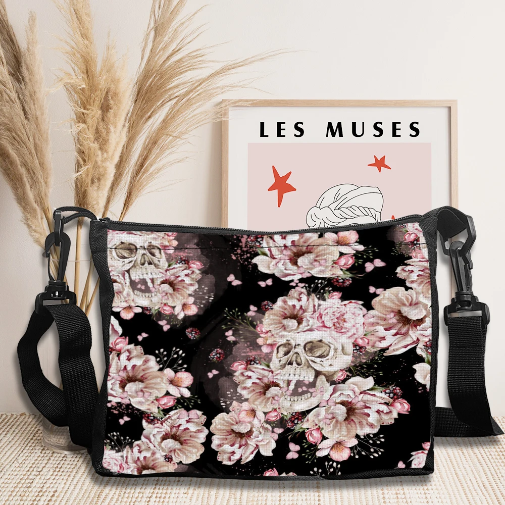 Skull and Watercolor - Peony Flowers New Trend Fashion Large-Capacity Handbag Commuter Women's Single-Shoulder Bag 5.23
Skull and Watercolor - Peony Flowers New Trend Fashion Large-Capacity Handbag Commuter Women's Single-Shoulder Bag 5.23