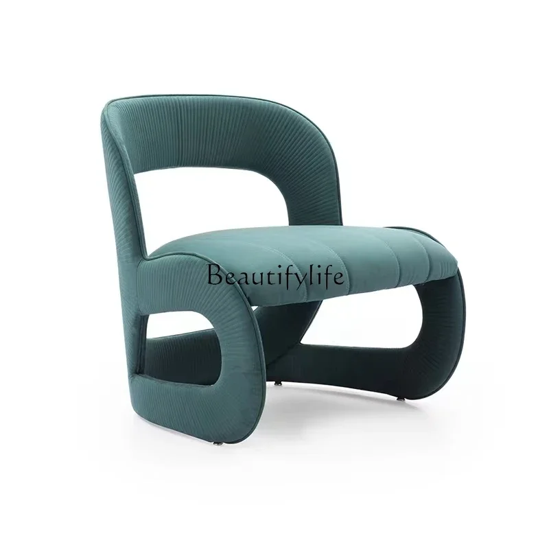 N designer fiberglass single sofa Italian wabi-sandy wind light luxury leisure chair simple single chair small apartment
N designer fiberglass single sofa Italian wabi-sandy wind light luxury leisure chair simple single chair small apartment