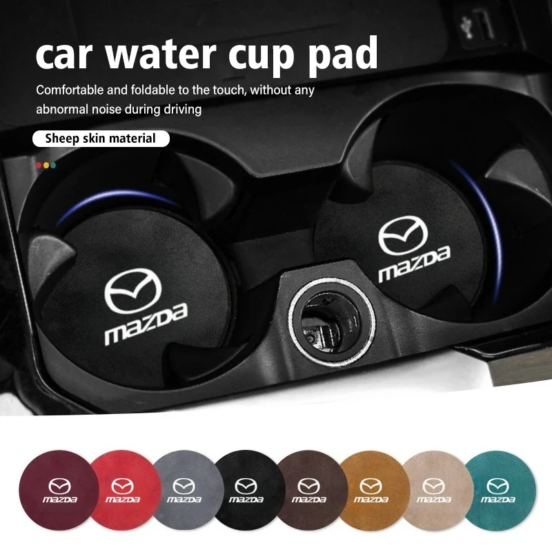 2Pcs Leather Car Anti Slip Cup Holder Mat Noise Reduction Coaster For Mazda 2 3 6 CX5 CX30 CX50 CX4 MX5 CX8 CX7 CX9 CX3 BT50
2Pcs Leather Car Anti Slip Cup Holder Mat Noise Reduction Coaster For Mazda 2 3 6 CX5 CX30 CX50 CX4 MX5 CX8 CX7 CX9 CX3 BT50