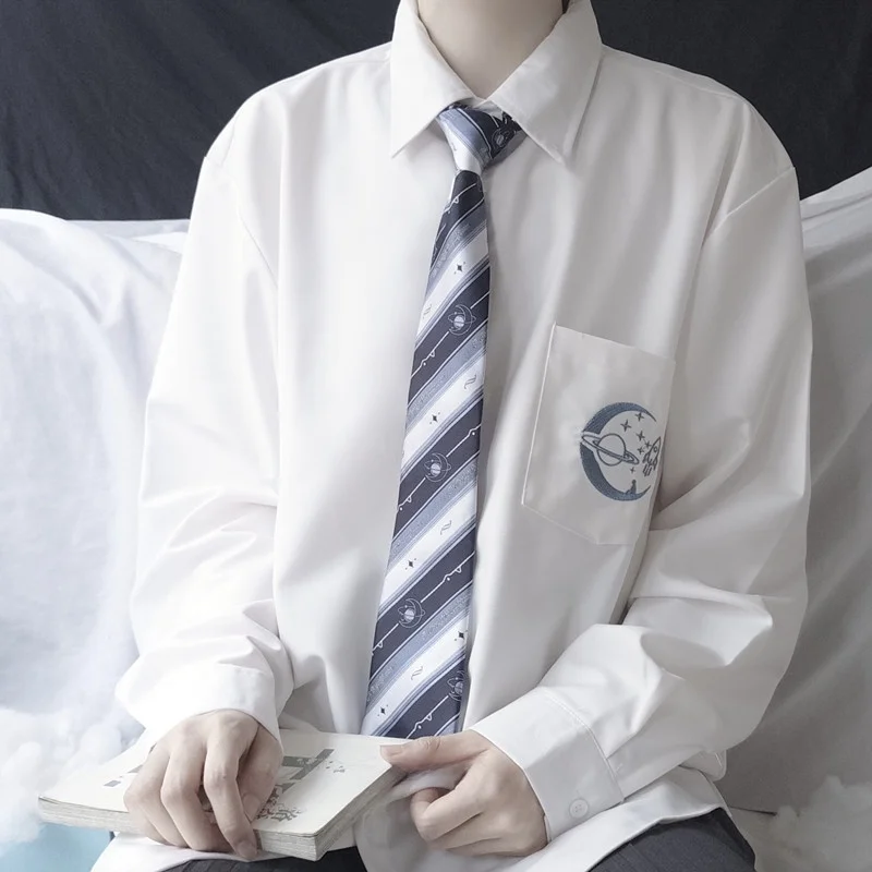 Loose Fit White Long Sleeve Men's Shirt Style Japanese School Uniform Salt Series Trendy Street Style DK Class Uniform ...
Loose Fit White Long Sleeve Men's Shirt Style Japanese School Uniform Salt Series Trendy Street Style DK Class Uniform ...
